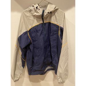 Columbia Men’s Windbreaker Jacket Size Medium Gorpcore Full Zip Hooded Outdoors
